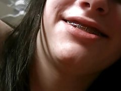 Name video - Blonde hüpfte auf ei ...